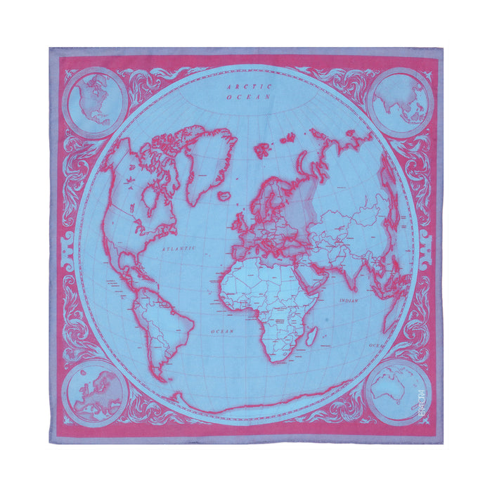 Diary of the World pocket square
