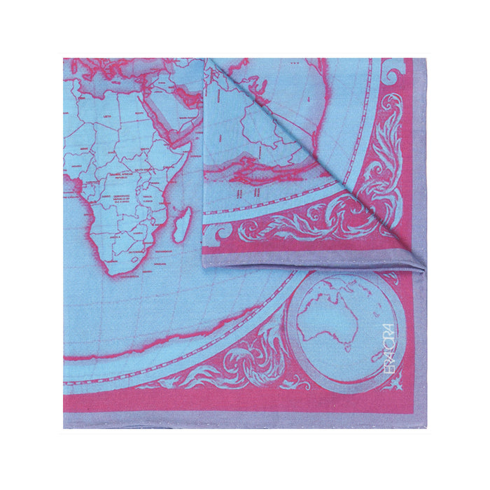 Diary of the World pocket square