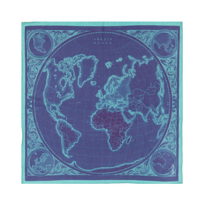 Diary of the World pocket square