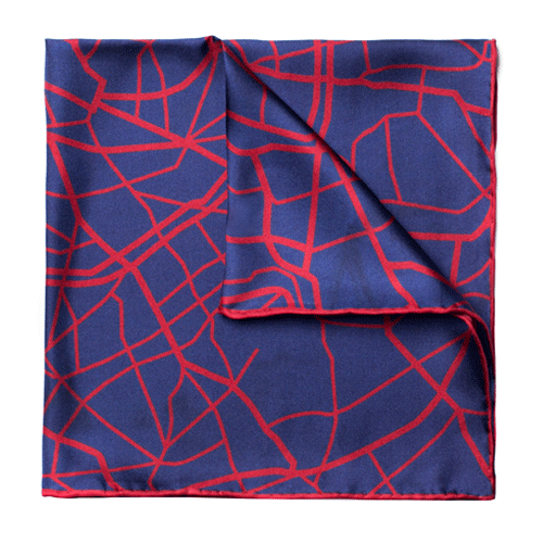 Paris pocket square